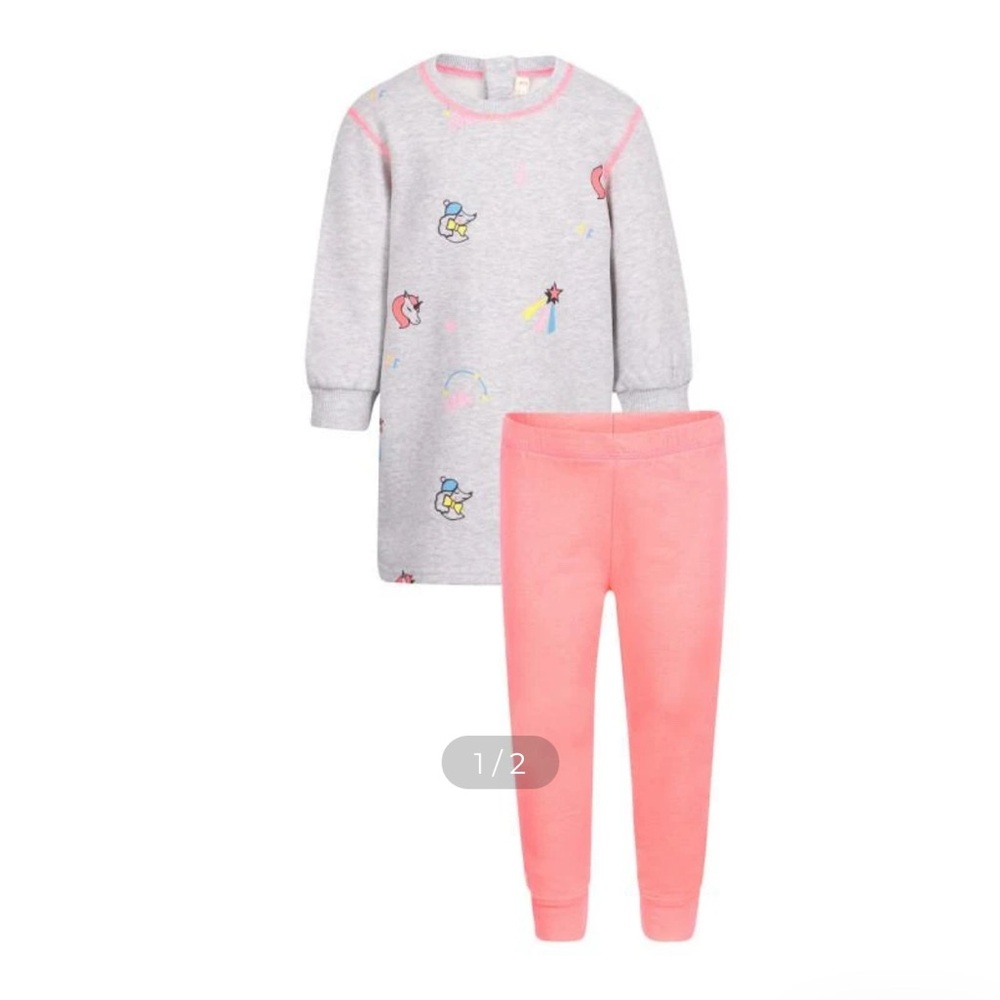 BILLIEBLUSH Unicorn Tunic and Leggings Set